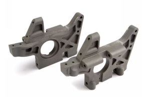 TRAXXAS запчасти Bulkheads (l &amp; r) (front) (grey)