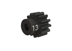 TRAXXAS запчасти Gear, 13-T pinion (32-p), heavy duty (machined, hardened steel): set screw