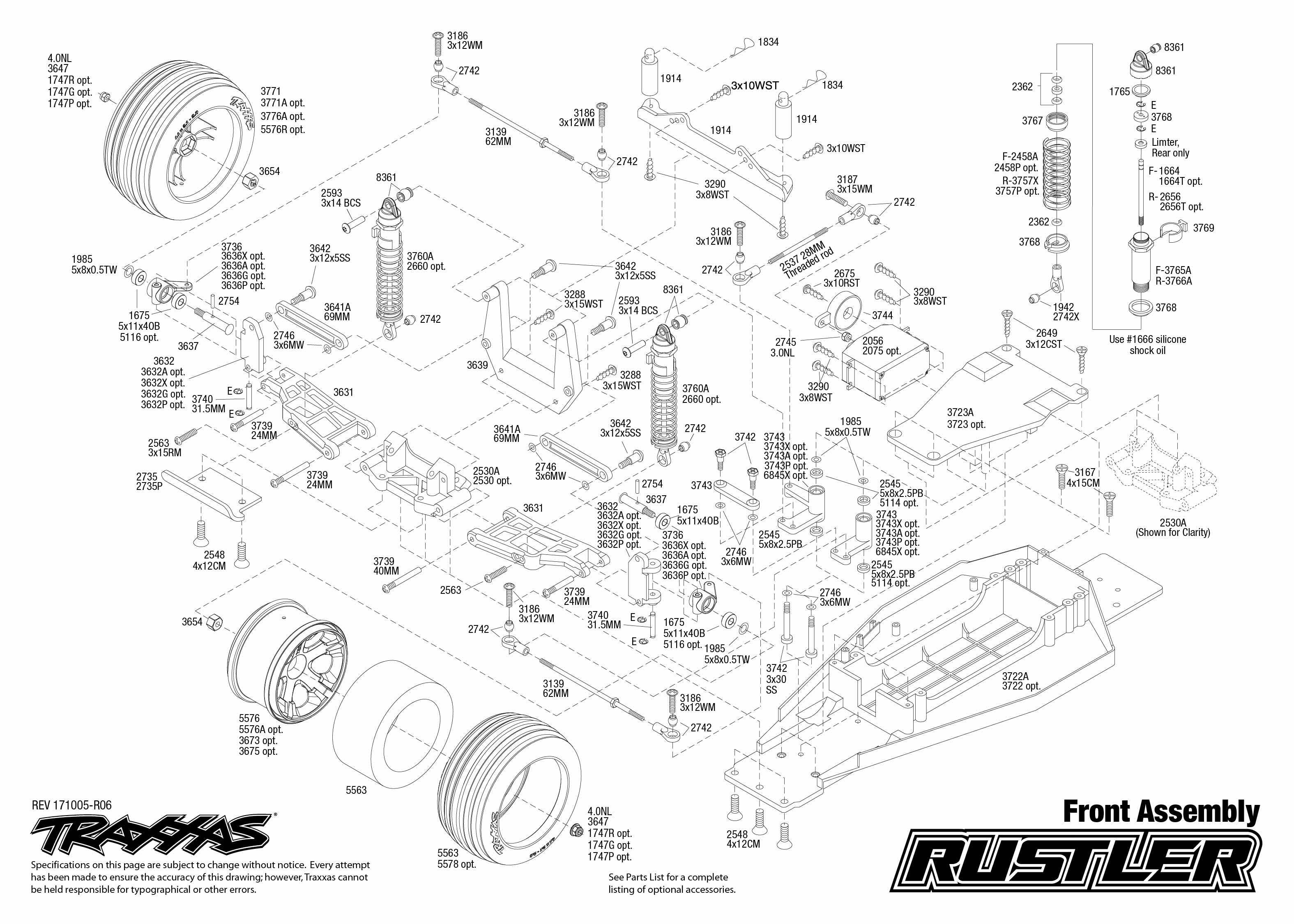 Traxxas slash 2wd схема