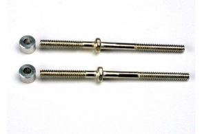 TRAXXAS запчасти Turnbuckles (54mm) (2): 3x6x4mm aluminum spacers (rear camber links)