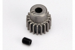 TRAXXAS запчасти Gear, 19-T pinion (48-pitch) : set screw