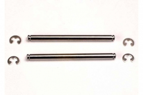 TRAXXAS запчасти Suspension pins, 44mm (2) w: E-clips