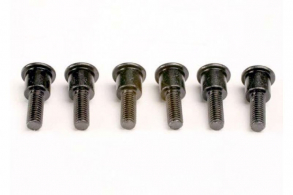TRAXXAS запчасти Attachment screws, shock (3x12mm shoulder screws) (6)