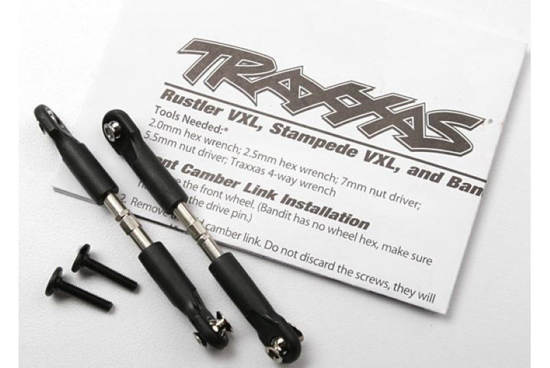 Запчасти для радиоуправляемых моделей Traxxas TRAXXAS Turnbuckles, camber link, 39mm (69mm center to center) (assembled with rod ends and hollow balls) (1