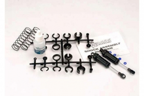 TRAXXAS запчасти Ultra Shocks (black) (long) (complete w: spring pre-load spacers &amp; springs) (front) (2)