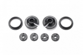TRAXXAS запчасти Spring retainers, upper &amp; lower (2): piston head set (2-hole (2): 3-hole (2))