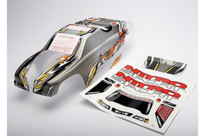 TRAXXAS запчасти Body, Nitro Sport, ProGraphix (replacement for the painted body) Graphics are painted, requires pain