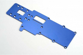 TRAXXAS запчасти Chassis plate, T6 aluminum