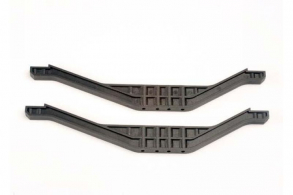 TRAXXAS запчасти Chassis braces, lower (2) (black)