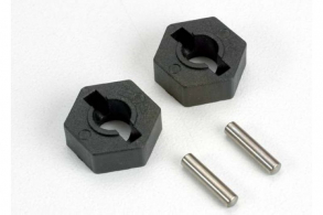 TRAXXAS запчасти Wheel hubs, hex (2): axle pins (2.5x12mm) (2)