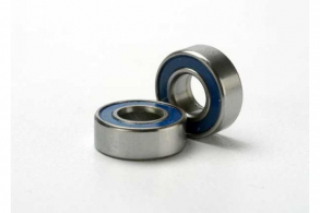TRAXXAS запчасти Ball bearings, blue rubber sealed (5x11x4mm) (2)