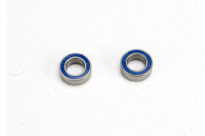 TRAXXAS запчасти Ball bearings, blue rubber sealed (4x7x2.5mm) (2)