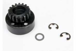 TRAXXAS запчасти Clutch bell (17-tooth):5x8x0.5mm fiber washer (2): 5mm e-clip (requires 5x11x4mm ball bearings part 
