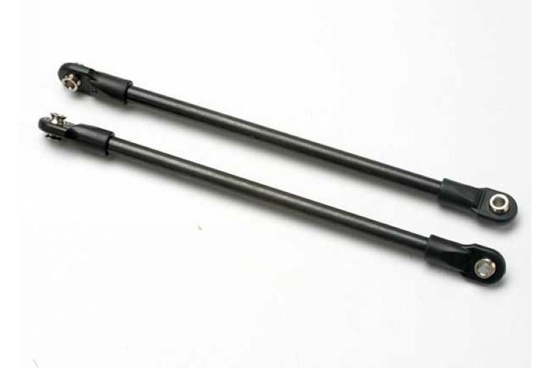 Запчасти для радиоуправляемых моделей Traxxas TRAXXAS Push rod (steel) (assembled with rod ends) (2) (black) (use with #5359 progressive 3 rockers)