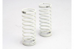 TRAXXAS запчасти Spring, shock (white) (GTR) (rear) (1.2 rate silver) (1 pair)