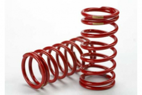 TRAXXAS запчасти Spring, shock (red) (GTR) (3.8 rate gold) (1 pair)