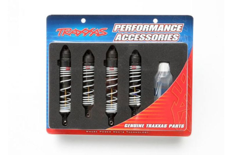Запчасти для радиоуправляемых моделей Traxxas TRAXXAS Big Bore shocks (hard-anodized & PTFE-coated T6 aluminum) (assembled with TiN shafts and springs