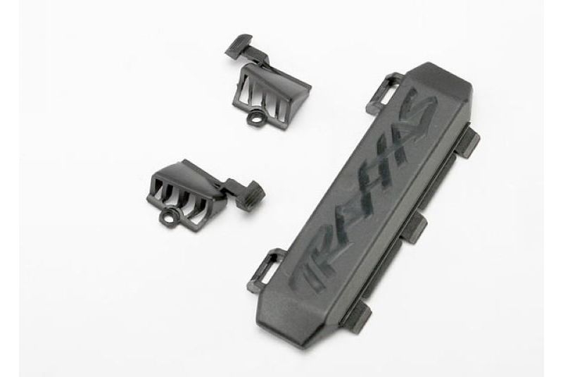 Запчасти для радиоуправляемых моделей Traxxas TRAXXAS Door, battery compartment (1): vents, battery compartment (1 pair) (fits right or left side)