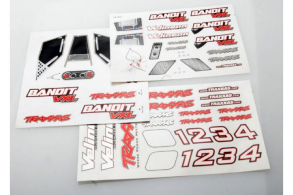 TRAXXAS запчасти Decal sheets, Bandit VXL