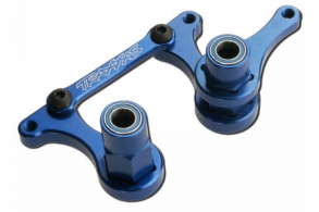 TRAXXAS запчасти Steering bellcranks, drag link (blue-anodized T6 aluminum): 5x8mm ball bearings (4) hardware (assemb