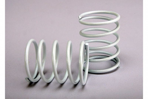 TRAXXAS запчасти Springs, white (front:rear) (2)