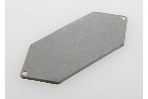 TRAXXAS запчасти Mounting plate, receiver (grey)