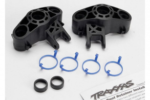 TRAXXAS запчасти Axle carriers, left &amp; right (1 each) (use with larger 6x13mm ball bearings): bearing adapters (f