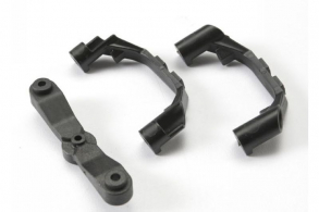 TRAXXAS запчасти Mount, steering arm: steering stops (2) (lower hinge pin retainer) (includes standard and maximum th