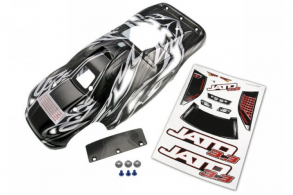 TRAXXAS запчасти Body, Jato 3.3, ProGraphix (replacement for the painted body) Graphics are painted, requires paint &