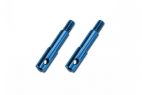 TRAXXAS запчасти Wheel spindles, front, 7075-T6 aluminum, blue-anodized (left &amp; right)