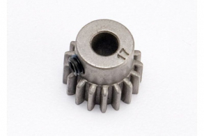 TRAXXAS запчасти Gear, 17-T pinion (0.8 metric pitch, compatible with 32-pitch) (fits 5mm shaft): set screw