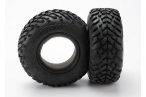 TRAXXAS запчасти Tires, Ultra soft, S1 compound for off-road racing, SCT dual profile 4.3x1.7- 2.2:3.0&#039;&#039; (2