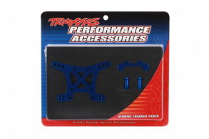 TRAXXAS запчасти Shock tower, front, 7075-T6 aluminum (blue-anodized)