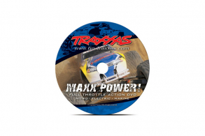 TRAXXAS запчасти DVD, Maxx Power! Full Throttle Action (sleeve)