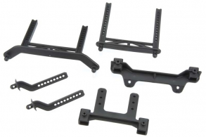 TRAXXAS запчасти Body mounts, front &amp; rear: body mount posts, front &amp; rear (adjustable): 2.5x18mm screw pins 