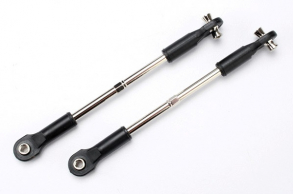 TRAXXAS запчасти Turnbuckles, toe links, 72mm (2) (assembled with rod ends and hollow balls)
