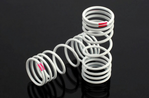 TRAXXAS запчасти Springs, front (progressive, +10% rate, pink) (2)