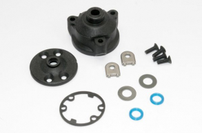 TRAXXAS запчасти Housing, center differential: x-ring gaskets (2): ring gear gasket: bushings (2): 5x10x0.5 TW (2): C