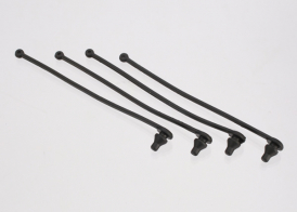 TRAXXAS запчасти Body clip retainer, black (4)