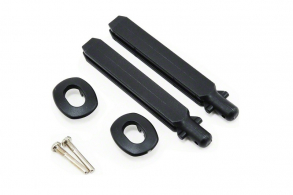 TRAXXAS запчасти Body mount posts (2): body post pivot (2): screw pins, 2.5x18mm (2)