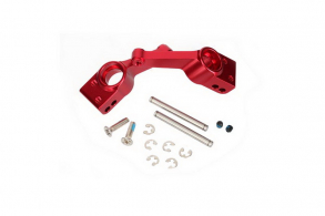 TRAXXAS запчасти Carriers, stub axle (red-anodized 6061-T6 aluminum)(rear)(2)