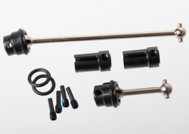 TRAXXAS запчасти Driveshafts, center (steel constant-velocity) front (1), rear (1) (fully assembled)
