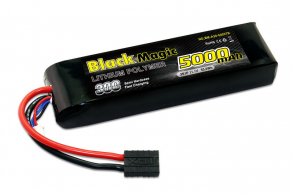 Black Magic LiPo 11,1В(3S) 5000mAh 30C Soft Case Traxxas plug 