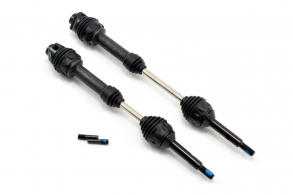 TRAXXAS запчасти Driveshafts, rear, steel-spline constant-velocity (complete assembly) (2)