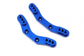 TRAXXAS запчасти Shock towers, front &amp; rear, 6061-T6 aluminum (blue-anodized)
