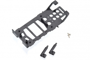 TRAXXAS запчасти Main frame, battery holder (1): canopy mounting posts (2): screws (2)