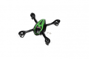 TRAXXAS запчасти Canopy, upper and lower, QR-1, green: mounting screws (5)