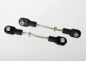 TRAXXAS запчасти Turnbuckles, toe links, 44mm (58mm center to center) (front) (assembled with rod ends and hollow bal