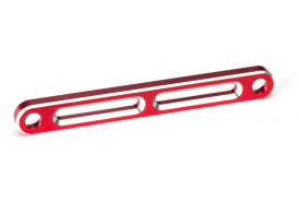 TRAXXAS запчасти Tie bar, front, aluminum (red-anodized)