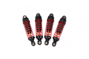 TRAXXAS запчасти Shocks, GTR hard-anodized, PTFE-coated aluminum bodies with TiN shafts (fully assembled w: springs) 